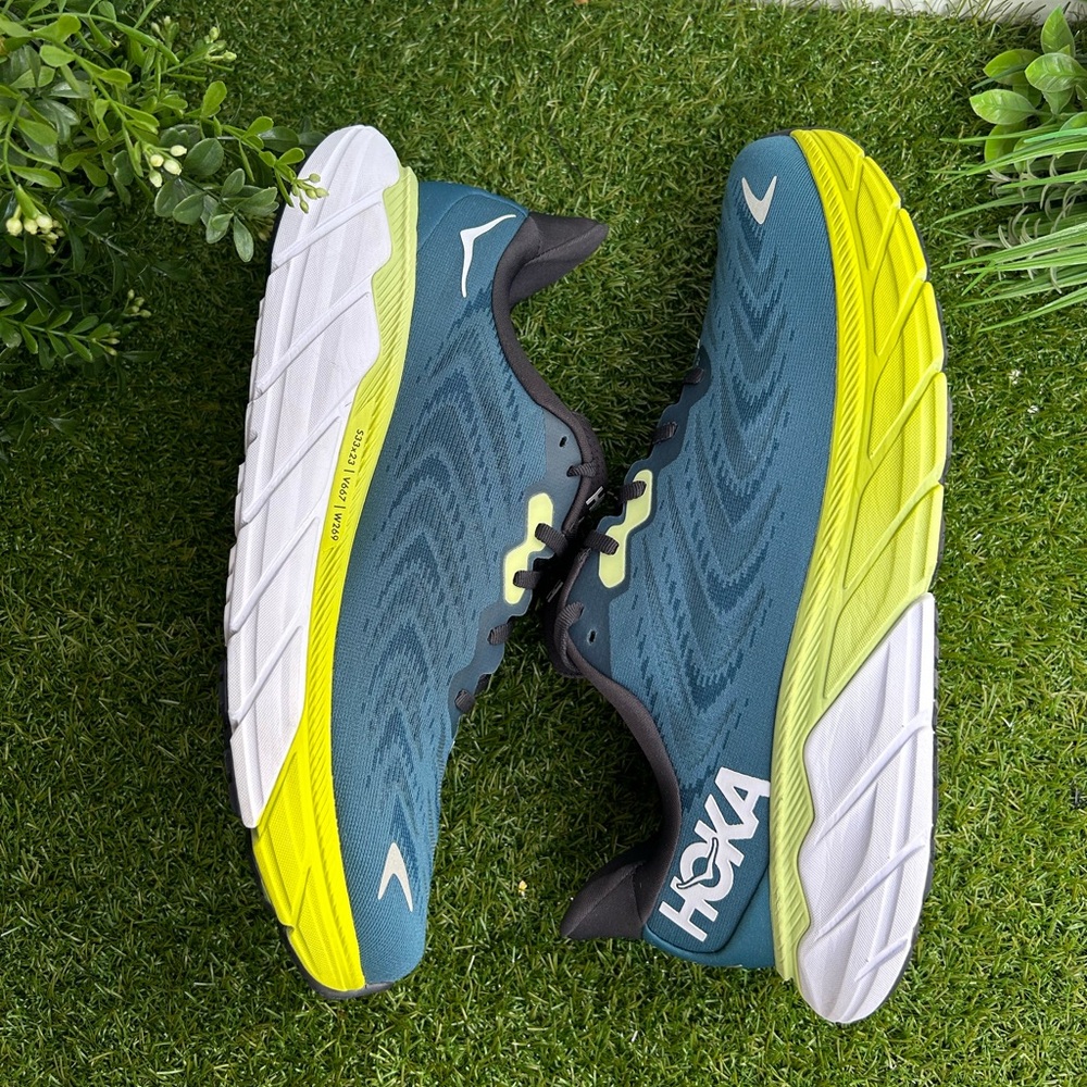 Hoka One One Arahi 6 blue graphite men Size 10D NEW - Picture 6 of 17